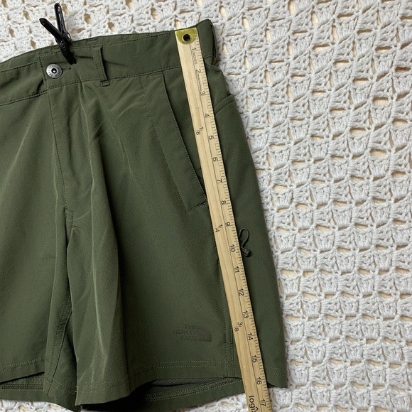 The North Face Shorts Mens Size 30 (30x7) Olive Green Performance Hiking Walking - Picture 9 of 12